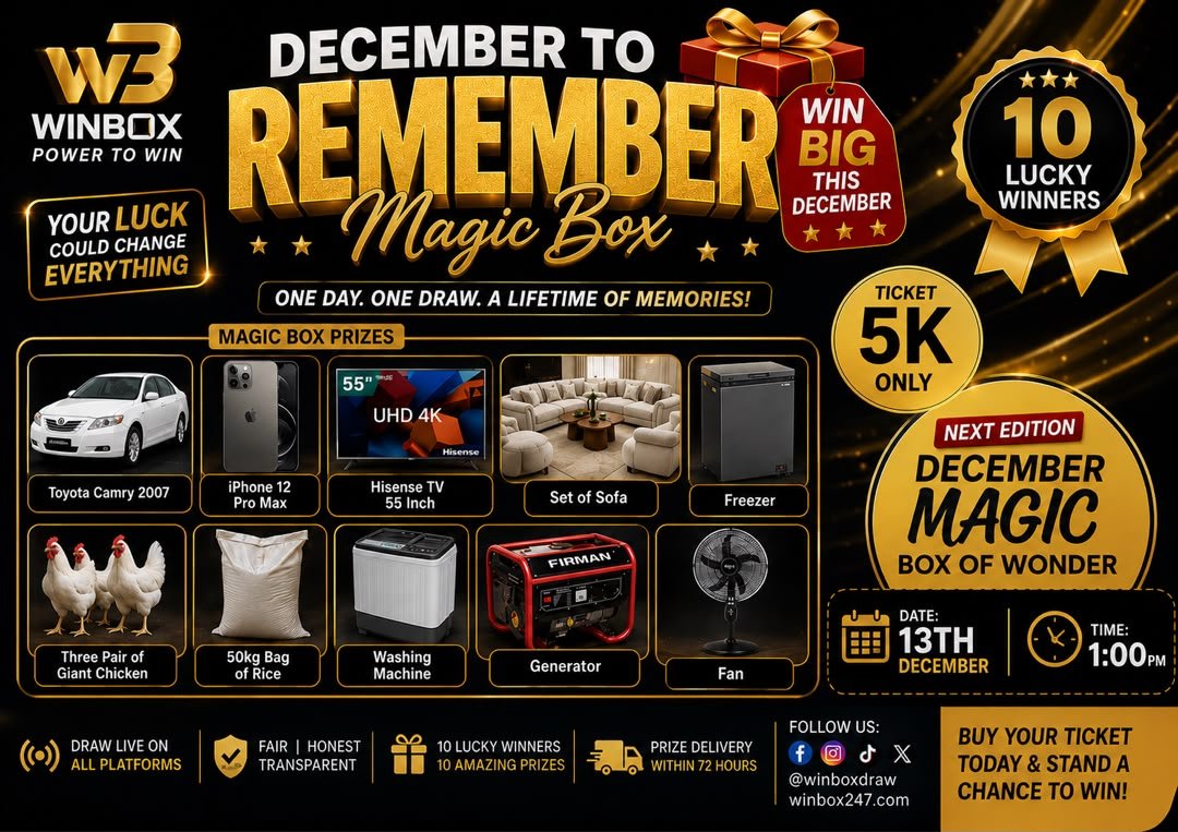 DECEMBER TO REMEMBER MAGIC BOX OF WONDER